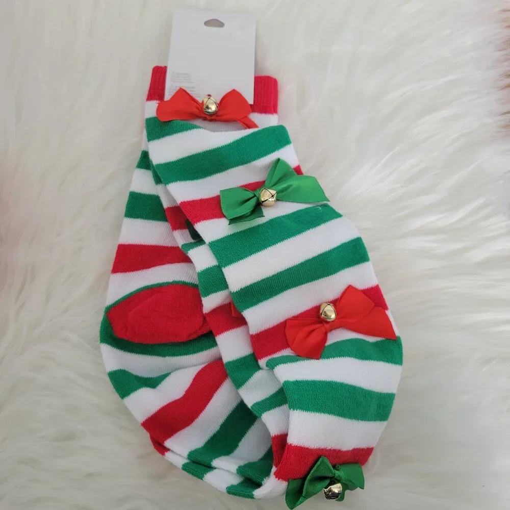 Claire's Christmas Over-the-Knee Socks Set